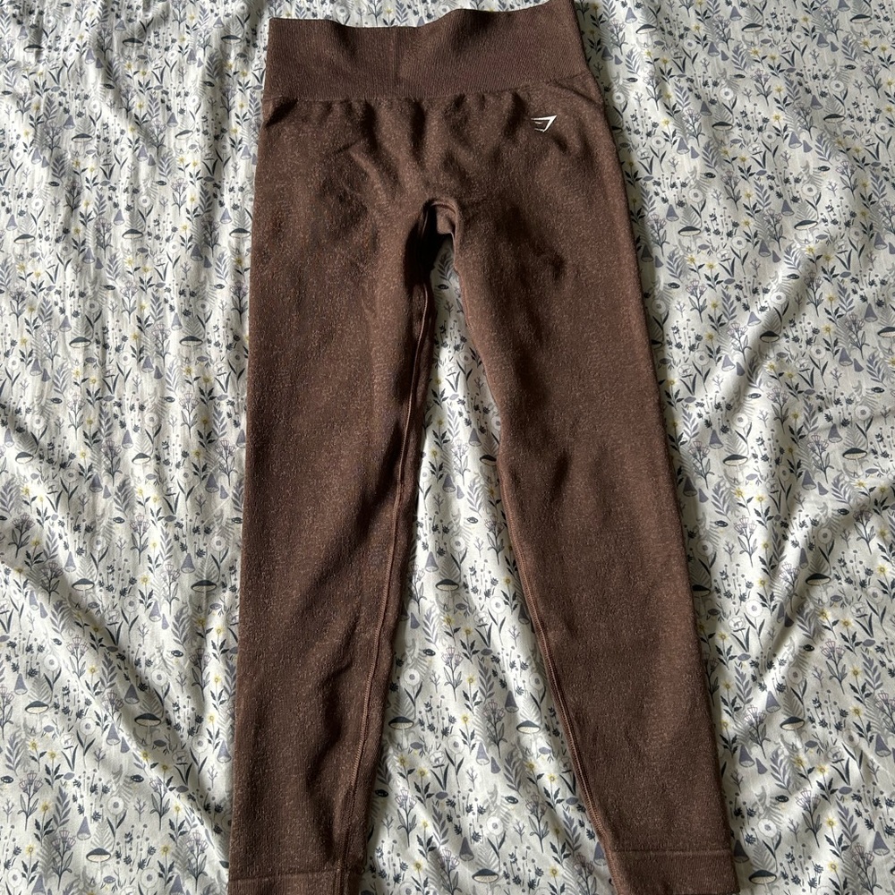 Brown Gymshark Leggings
